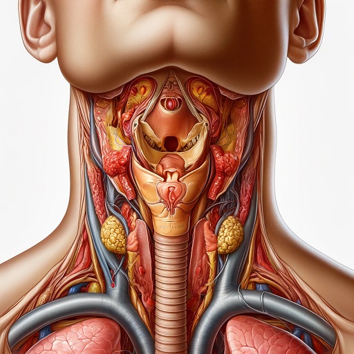 Anatomy of the throat: globus sensation
