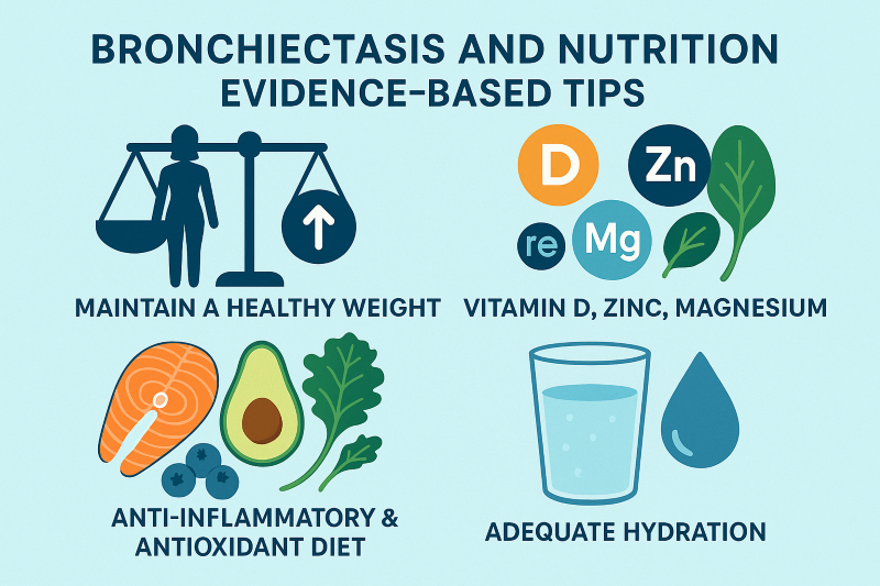 Bronchiectasis diet