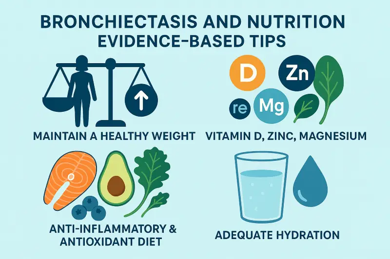 Bronchiectasis diet
