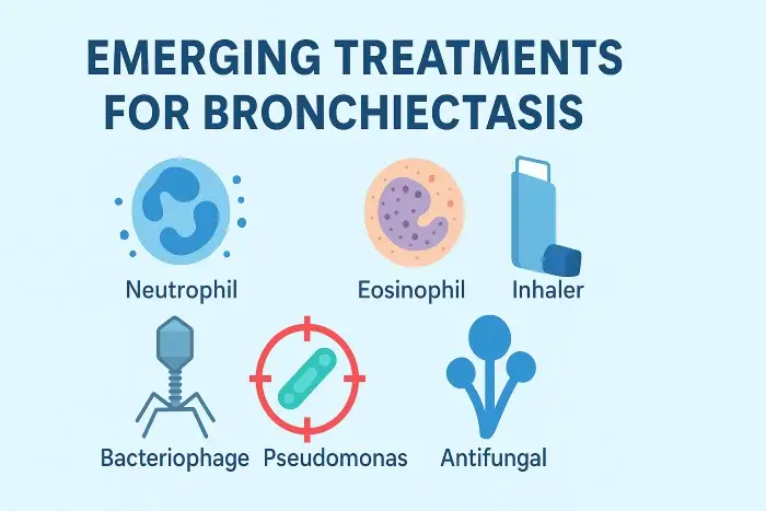 emerging treatments bronchiectasis