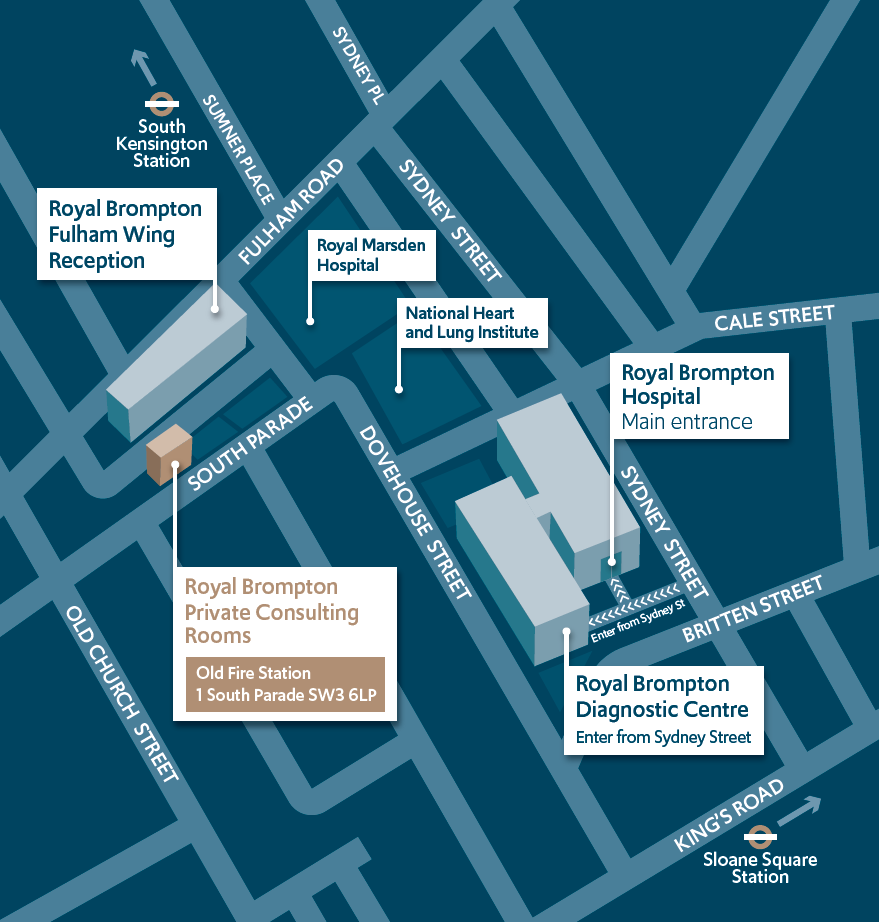 Royal Brompton Hospital MAP